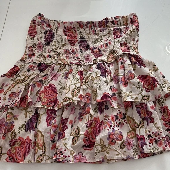 Colorful Ruffle Skirt - Picture 2 of 2